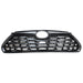 ABS6518BLK gloss black grille overlay for 2021 Toyota Highlander