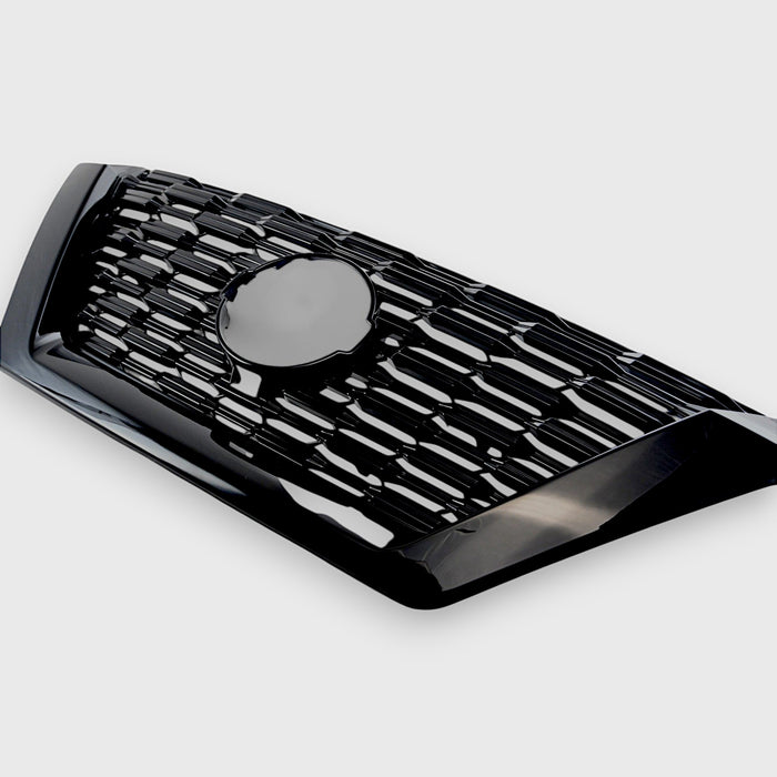 ABS6524BLK side angle chrome delete grille overlay nissan