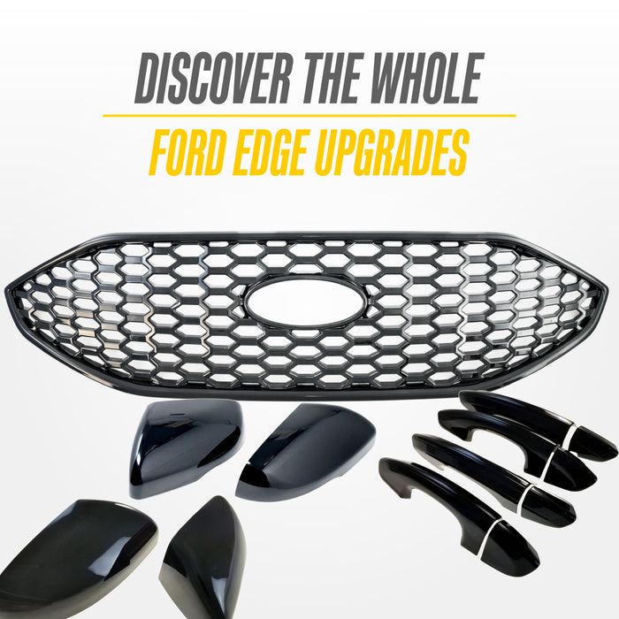 Matching Trim Illusion gloss black upgrades for the 2021 Ford Edge