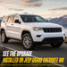 2022 Jeep Grand Cherokee WK with Trim Illusion ABS6527BLK Gloss Black Grille Overlay installed