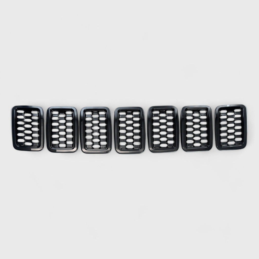 Chrome Delete Grille Overlay - ABS6527BLK — Trim Illusion
