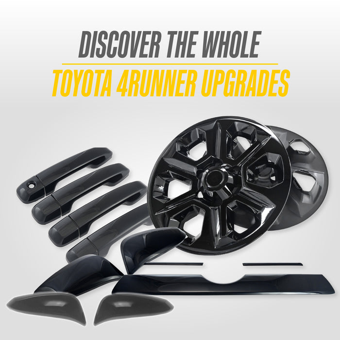 Matching Trim Illusion gloss black upgrades for the 2021 Toyota 4Runner