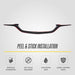 Peel and stick installation - ABS6572BLK gloss black grille overlay for 2019 Mazda CX-5