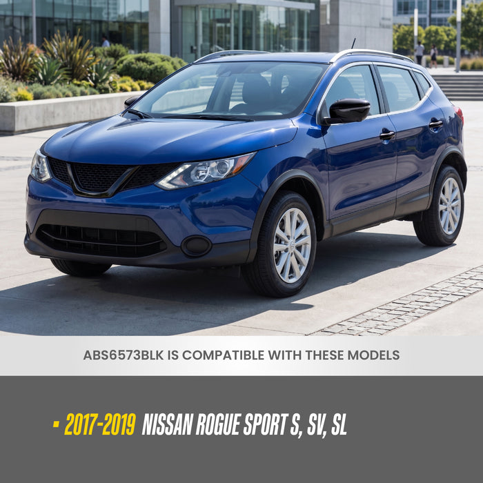 ABS6573BLK compatibility - fits 2018 Nissan Rogue Sport S, SV, SL
