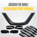 Matching Trim Illusion gloss black upgrades for the 2018 Nissan Rogue Sport