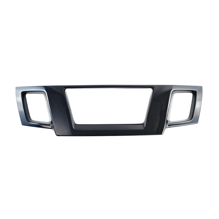 ABS6580BLK gloss black grille overlay for 2021 Nissan Frontier