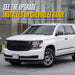 2016 Chevrolet Tahoe with Trim Illusion ABS6582BLK Gloss Black Grille Overlay installed