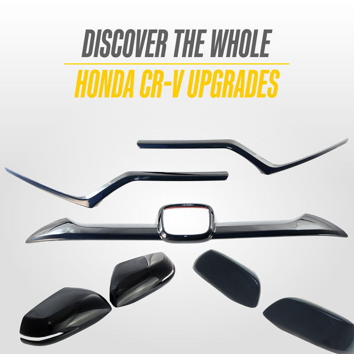 Matching Trim Illusion gloss black upgrades for the 2017 Honda CR-V