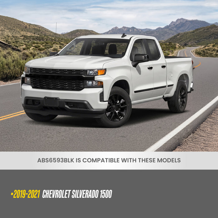 ABS6593BLK compatibility - fits 2021 Chevrolet Silverado 1500