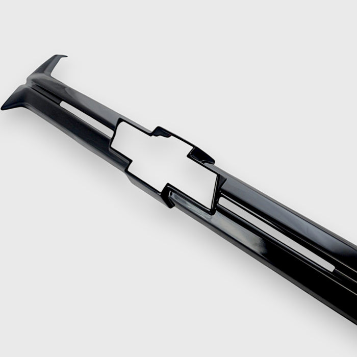 ABS6597BLK side view chrome delete chevy grille overlay