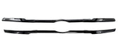 ABS6806BLK gloss black grille overlay for 2022 Ford Expedition, front view, 6-piece set
