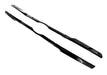 ABS6806BLK gloss black grille overlay for 2022 Ford Expedition, angled view, 6-piece set