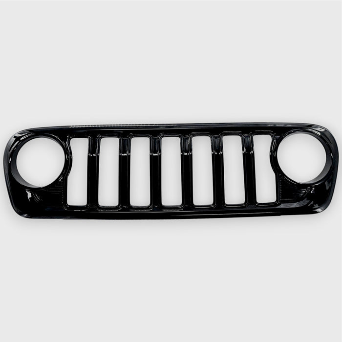 Black grille on a white background ABS6807BLK