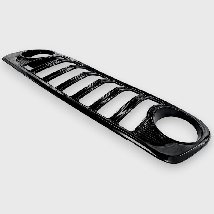 Black car grille on a white background ABS6807BLK
