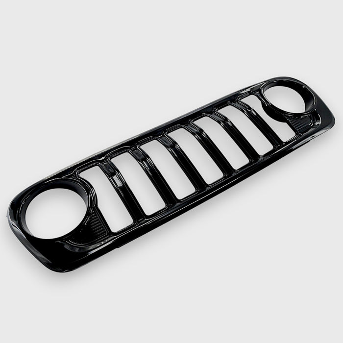 Black car grille on a white background ABS6807BLK