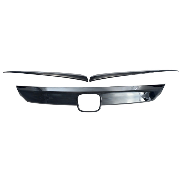 ABS6817BLK gloss black grille overlay for 2021 Honda Accord