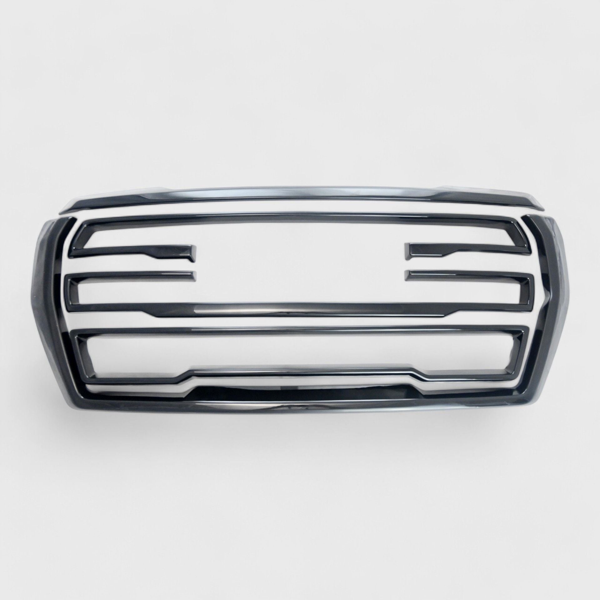 Chrome Delete Black Grille Overlay - ABS6821BLK — Trim Illusion