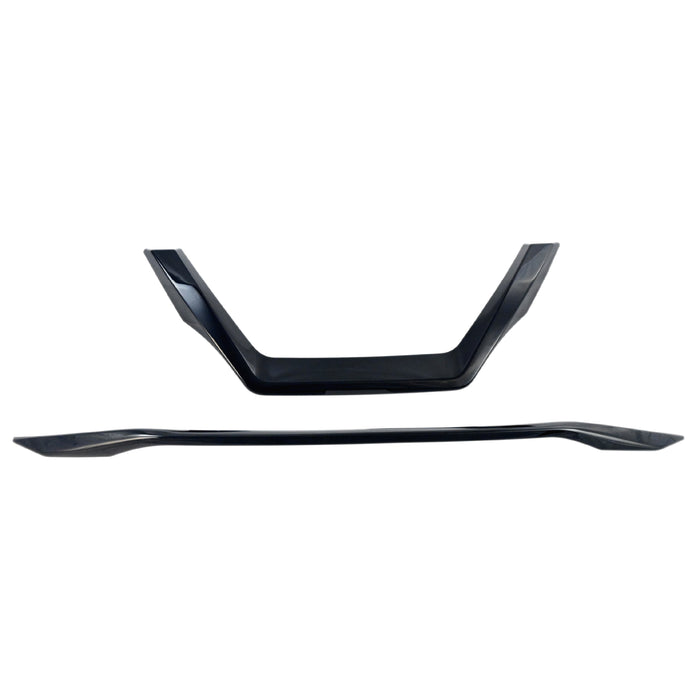 ABS6825BLK gloss black grille overlay for 2021 Nissan Maxima