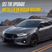 2019 Nissan Maxima with Trim Illusion ABS6825BLK Gloss Black Grille Overlay installed