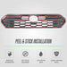 Peel & stick installation - ABS6835BLK gloss black grille overlay for 2026 Toyota Tacoma TRD