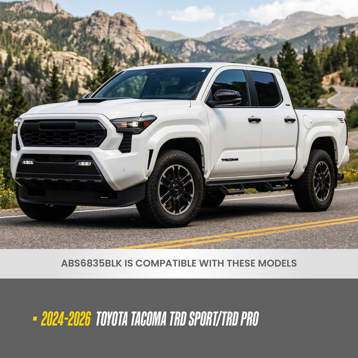 ABS6835BLK compatibility - fits 2024 Toyota Tacoma TRD Sport / TRD Pro