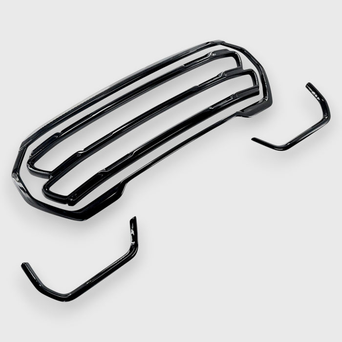 GMC Terrain AT4 chrome delete grille overlay on white background