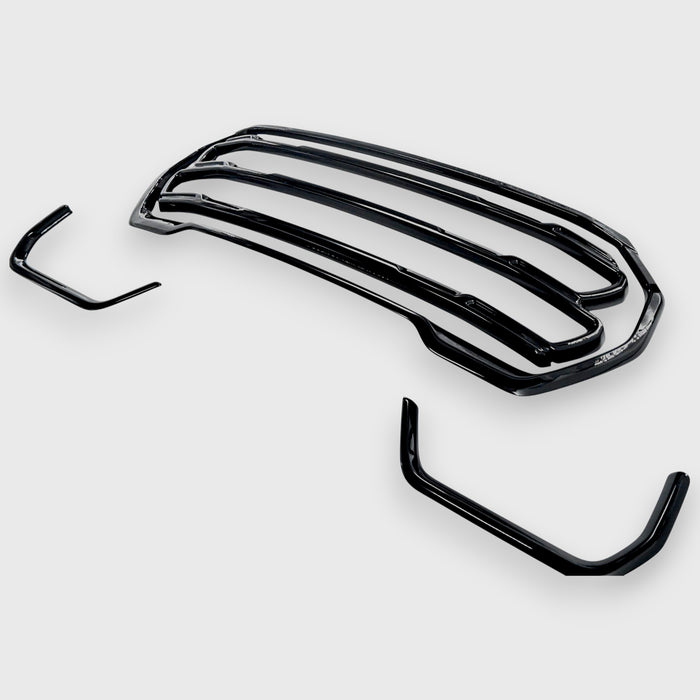 GMC Terrain AT4 chrome delete grille overlay on white background