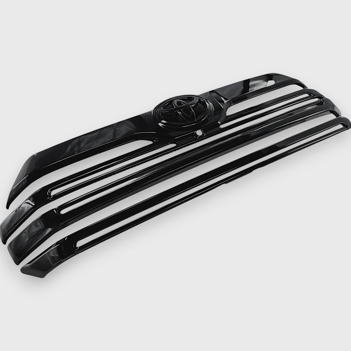 Chrome Delete Gloss Black Grille Overlay 2023-2025 Toyota Tundra