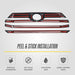 Peel and stick installation - ABS6844BLK grille overlay for 2024 Toyota Tundra