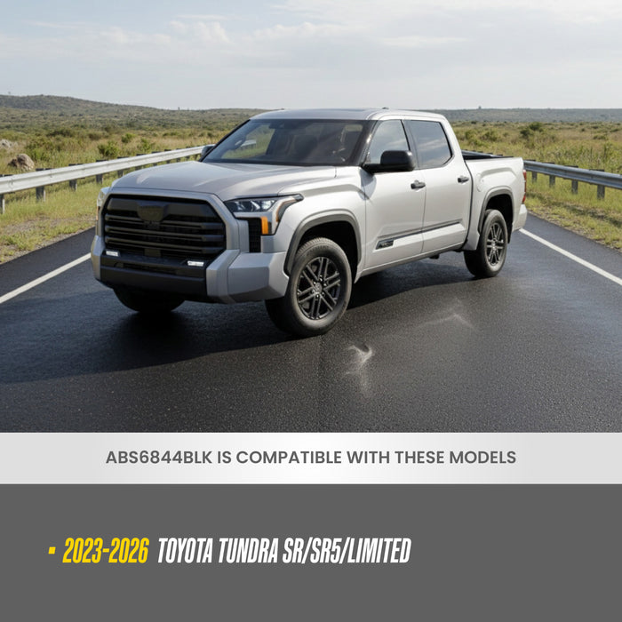 ABS6844BLK compatibility - fits 2024 Toyota Tundra SR/SR5/Limited