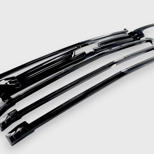 side view chrome delete grille overlay for chevy tahoe high country