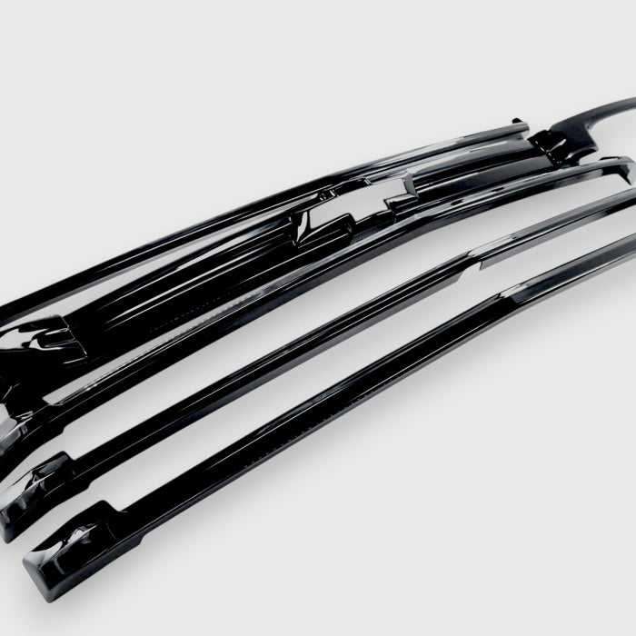 side view chrome delete grille overlay for chevy tahoe high country