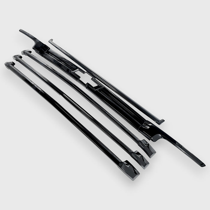 side view chrome delete grille overlay for chevy tahoe high country