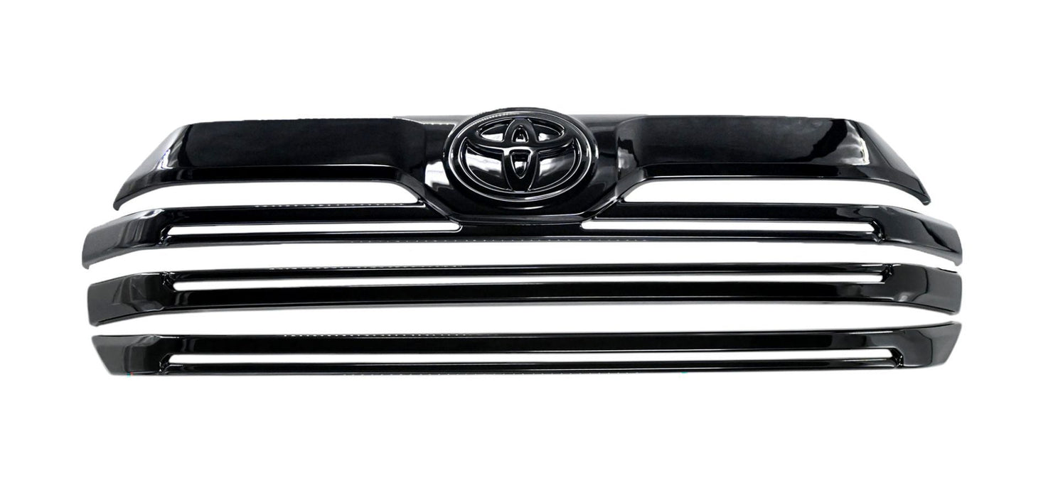 ABS6848BLK gloss black grille overlay for 2024 Toyota Tundra, front view
