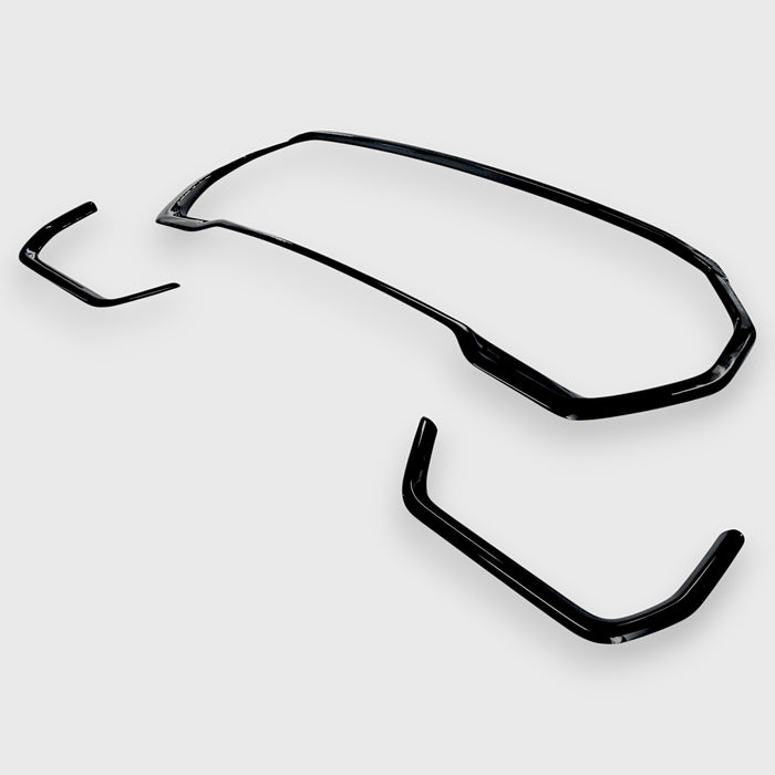 side view chrome delete grille overlay for gmc terrain sle 