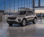 ABS6846BLK gloss black grille overlay fitted on a Cadillac XT4, lifestyle photo