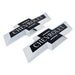 CBT6721-6714BLK 2-piece Chevrolet Centennial lettering set for 2018 Chevrolet Colorado