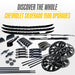 Matching Trim Illusion gloss black upgrades for the 2021 Chevrolet Silverado 1500