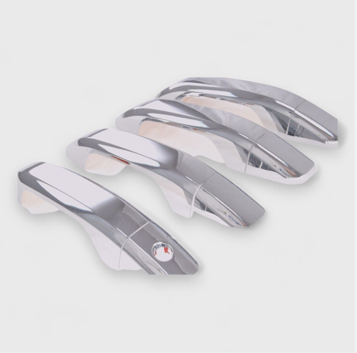 Chevrolet Silverado 1500 or Chevrolet Silverado 2500 HD or Chevrolet Silverado 3500 HD or Chevrolet Silverado 2500 or Chevrolet Tahoe or Chevrolet Suburban or GMC Sierra 1500 or GMC Sierra 2500 HD or GMC Yukon Chrome Delete Door Handle Cover