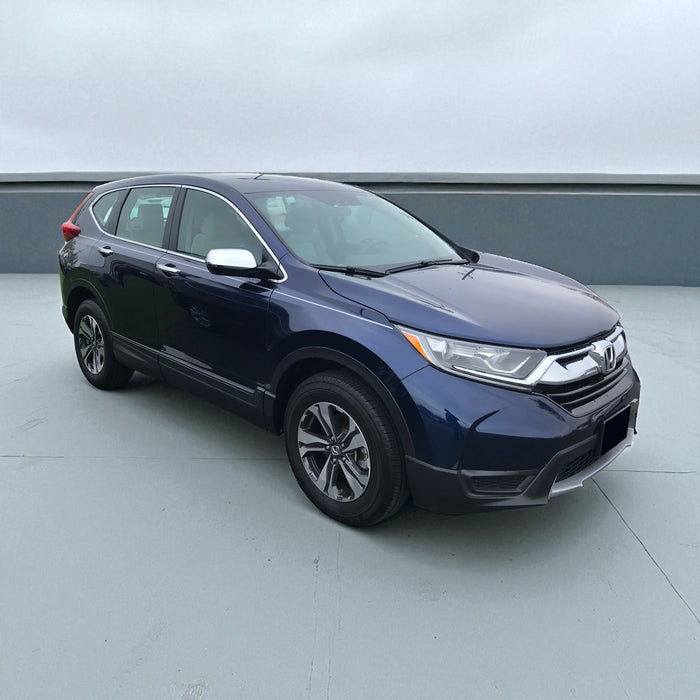 honda cr-v with chrome accessories