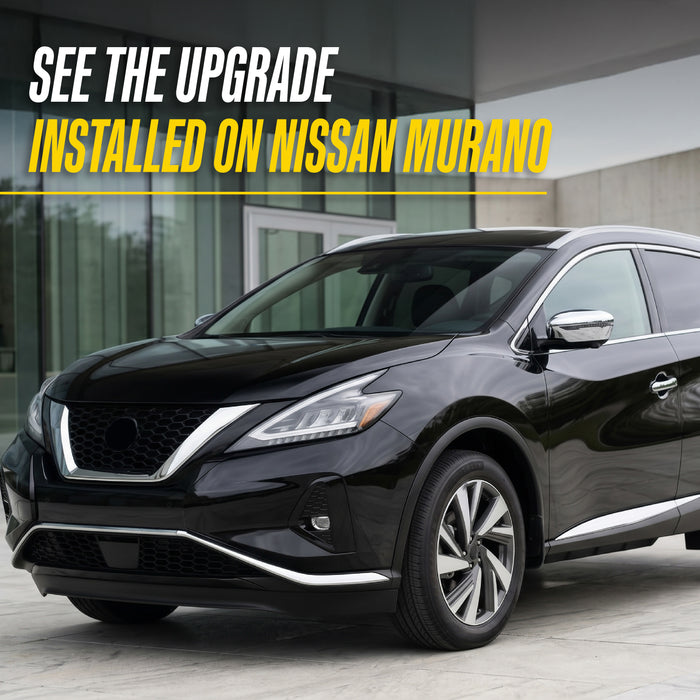2024 Nissan Murano with Trim Illusion DH285 Chrome Door Handle Covers installed