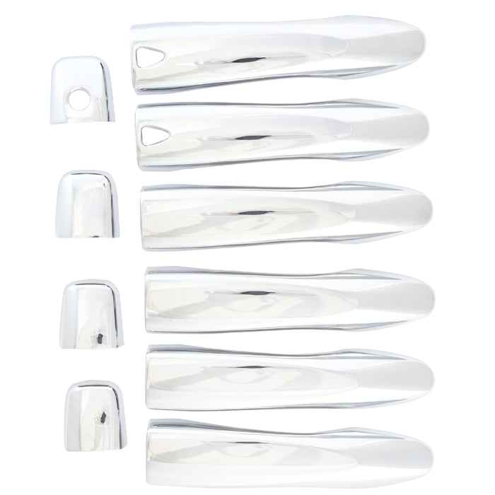 DH285 chrome door handle covers for 2020 Nissan Versa