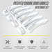 DH292 patented chrome door handle covers with Smart Key, simple installation and factory-fit precision, for 2021 Nissan Rogue