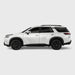 White Nissan Pathfinder, side view, DH292 chrome door handle covers fit 2024 Nissan Pathfinder