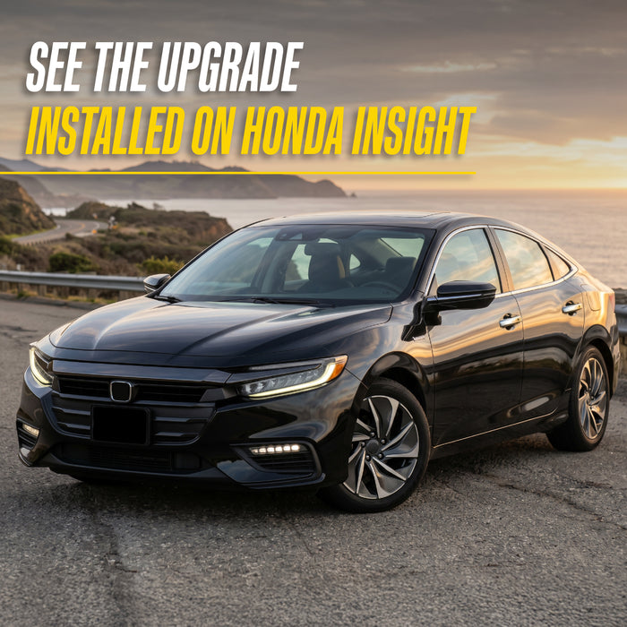 2019 Honda Insight with Trim Illusion DH293 chrome door handle covers installed