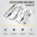 Patented DH293 chrome door handle covers without Smart Key, for 2019 Honda Insight