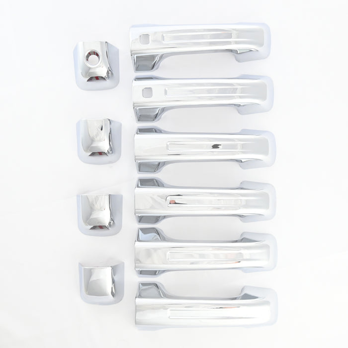 DH296 chrome door handle cover kit for 2025 Ram 1500