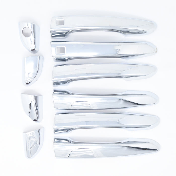 DH297 chrome door handle cover set for 2017 Hyundai Tucson, 10-piece kit