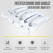 Patented DH297 chrome door handle covers with or without Smart Key, for 2020 Hyundai Tucson