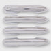 Set of 4 chrome snap-on door handle covers for 2023 Toyota Highlander, front view - DH299